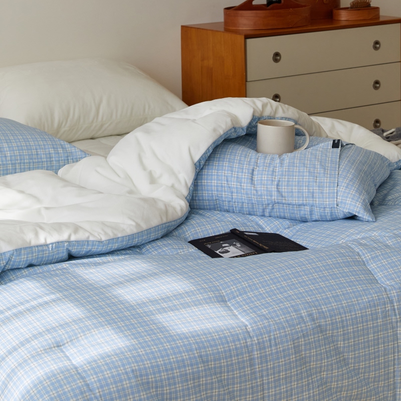 마틸라 노튼클래식 40수 순면 극세사 겨울 차렵 이불 베개세트 SS