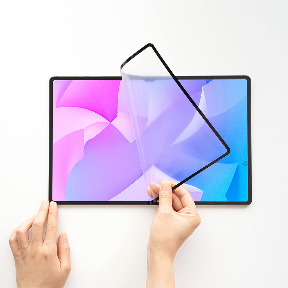 지니비 나노흡착 종이질감필름, 탈부착 저반사 지문방지 갤럭시 탭 S11 Ultra, 1매입 이미지 2