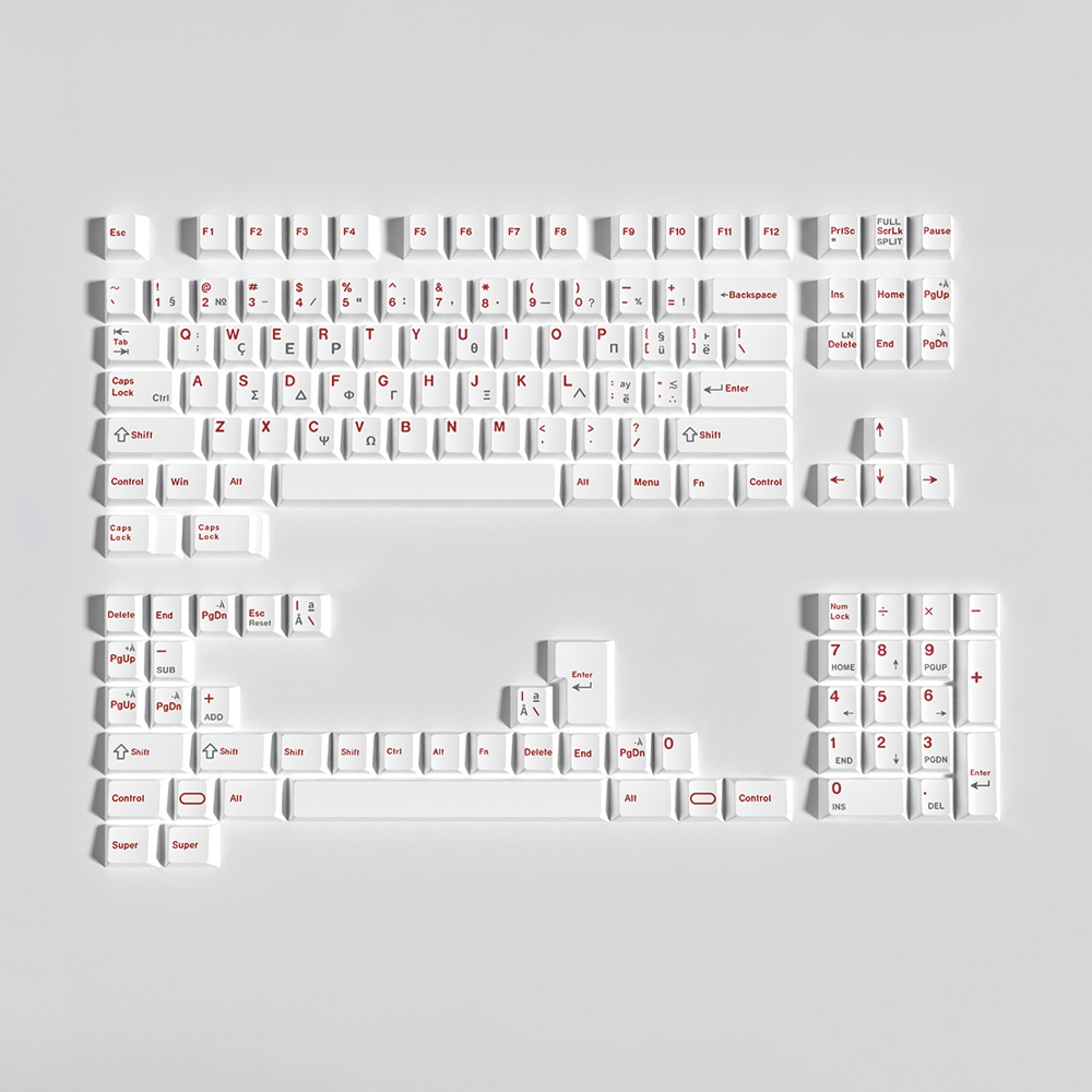 Soulcat PBT 염료승화 기계식키보드 체리 키캡 레드그리스 - 상세 이미지 2