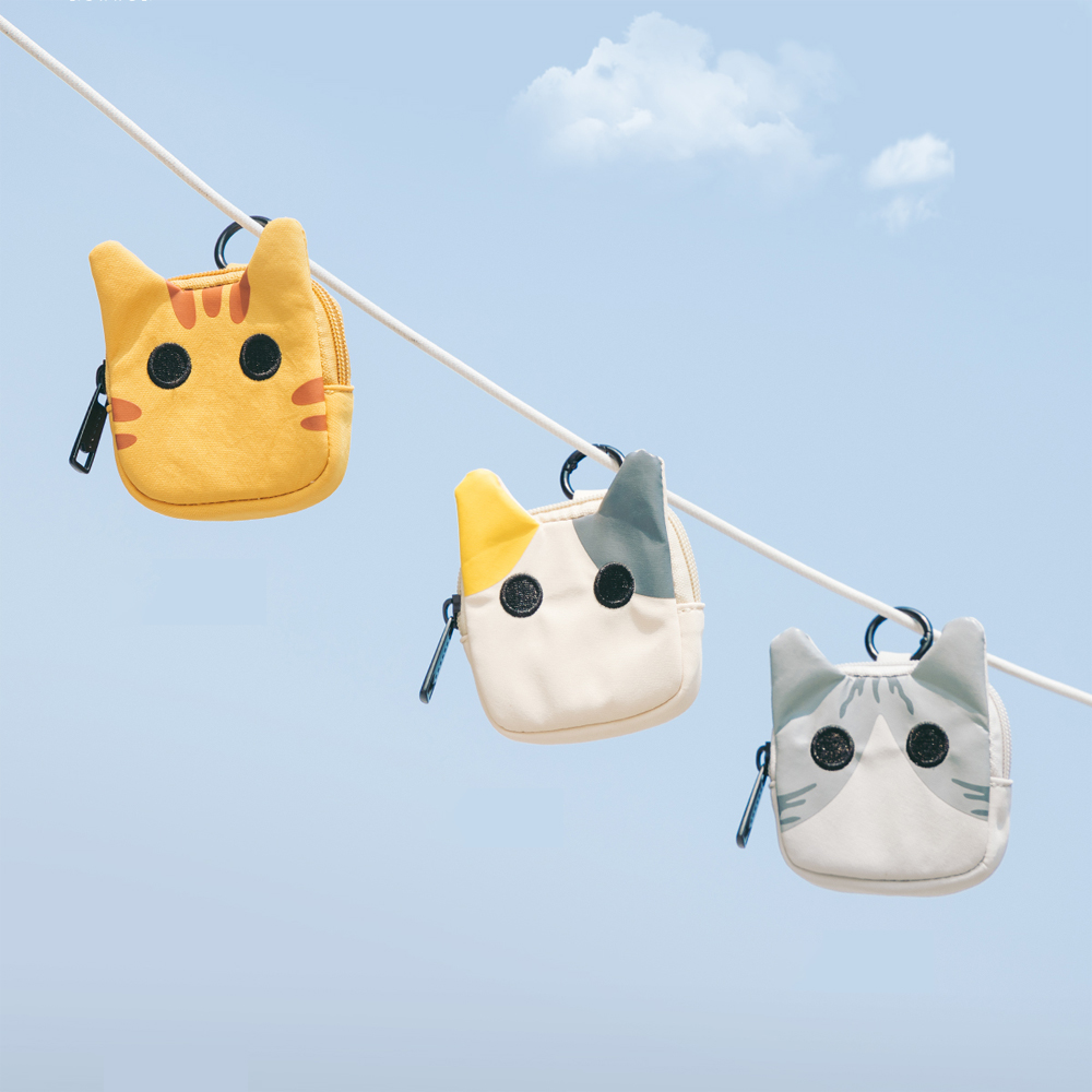 NOXXON(녹손) 리얼 캣 미니 파우치(Real Cat Mini Pouch) - 상품 이미지