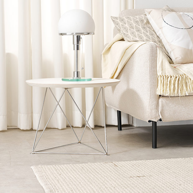 사이드 원형 티테이블 세라믹 탁자 쇼파 거실창가테이블