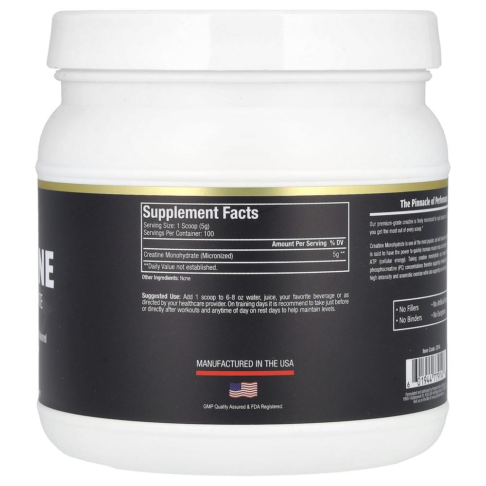 파라다이스허브 크레아틴 모노하이드레이트 무향 파우더 Creatine 500g - 상세 이미지 2