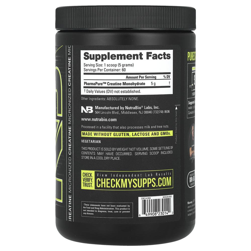 뉴트라바이오 크레아틴 모노하이드레이트 파우더 Creatine 300g - 상세 이미지 2