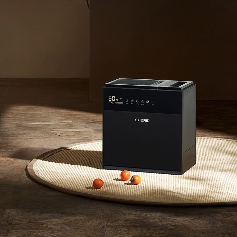 쿠오레 자연 기화식 대용량 가습기 세라믹 자연증발 공기청정 가정용 CHD-E15B/W