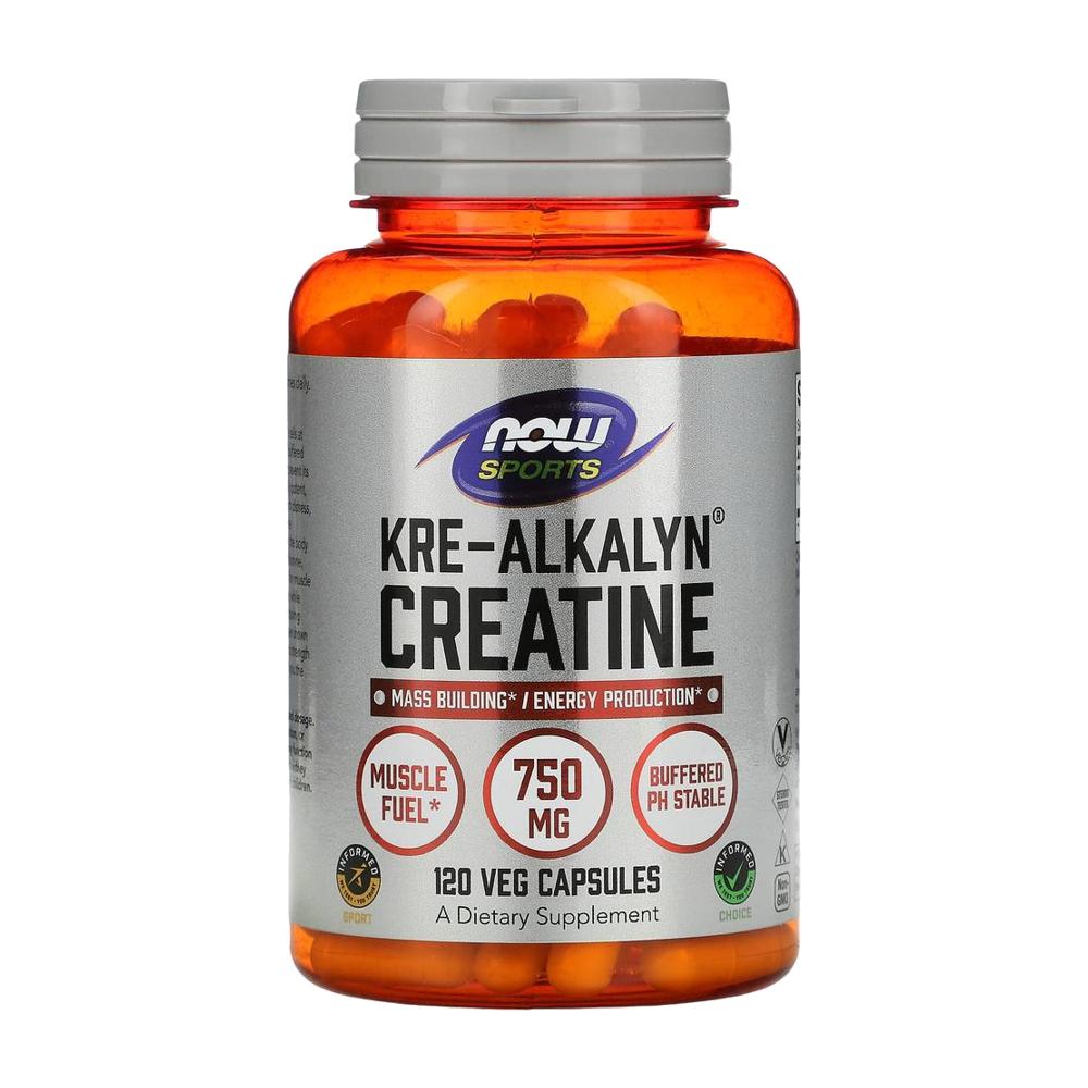 나우 크레아틴 크레알칼린 750mg Creatine 120정 - 상품 이미지