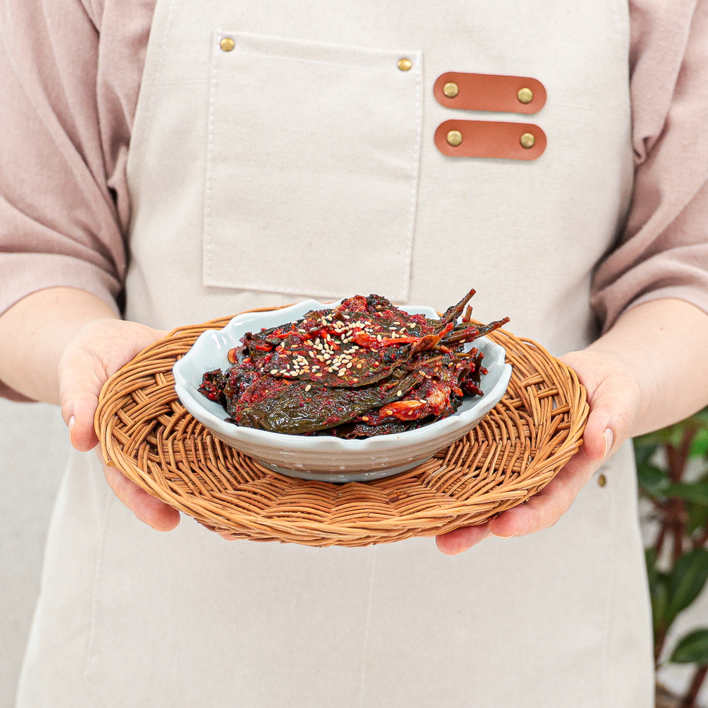양념깻잎 장아찌 국산 순창 별미 1kg, 1개 이미지 8