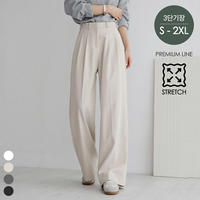 [맞춤슬랙스No.4] 모던 핀턱 와이드 슬랙스_264381 - 상세 이미지 2