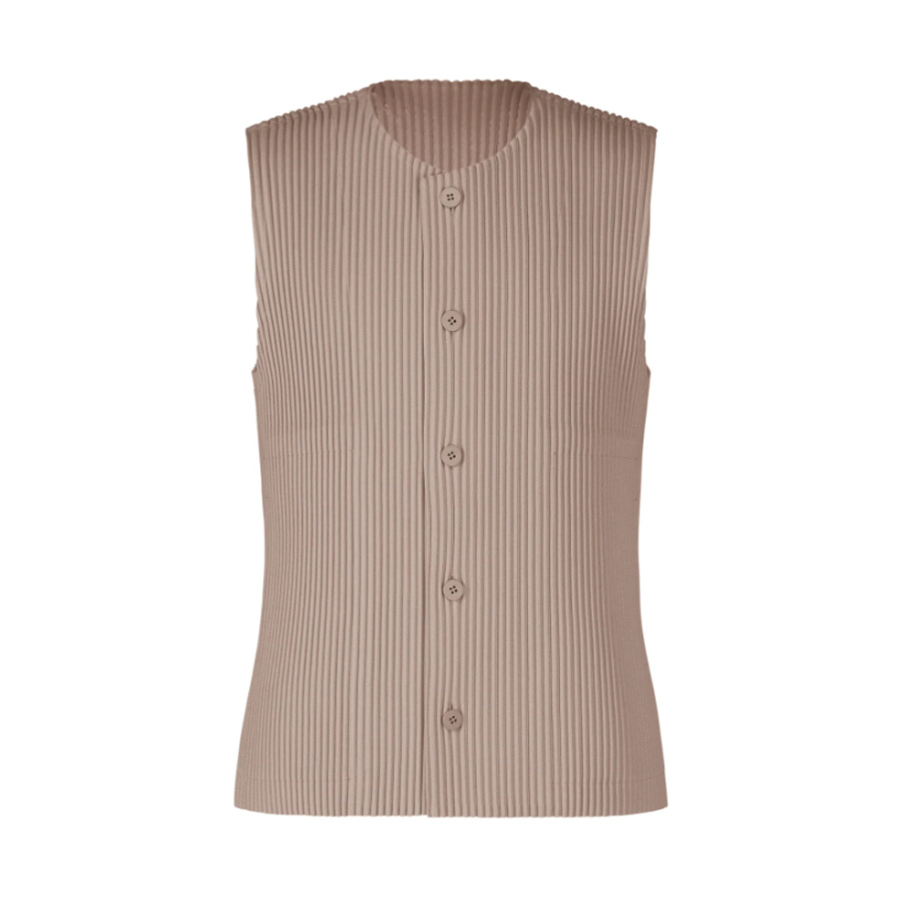 옴므플리세 조끼 KERSEY PLEATS HP53FE171 - 상세 이미지 2