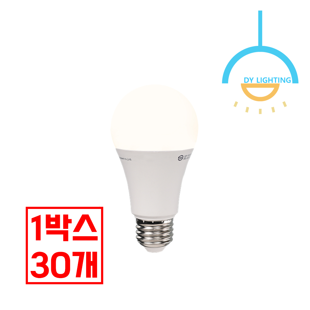 LED 전구 램프 벌브 12W, 주백색, 30개 - 메인 이미지