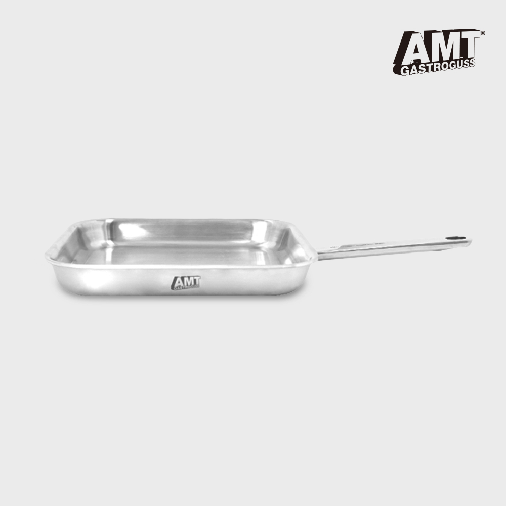 AMT 프로 24cm 정사각 베스트 팬 316Ti 스텐 통5중