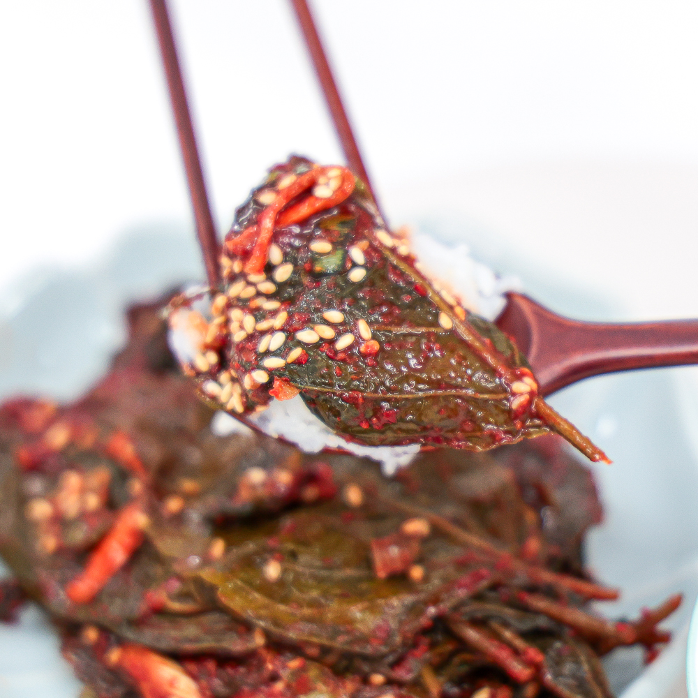 양념깻잎 장아찌 국산 순창 별미 500g, 1개 - 상세 이미지 2