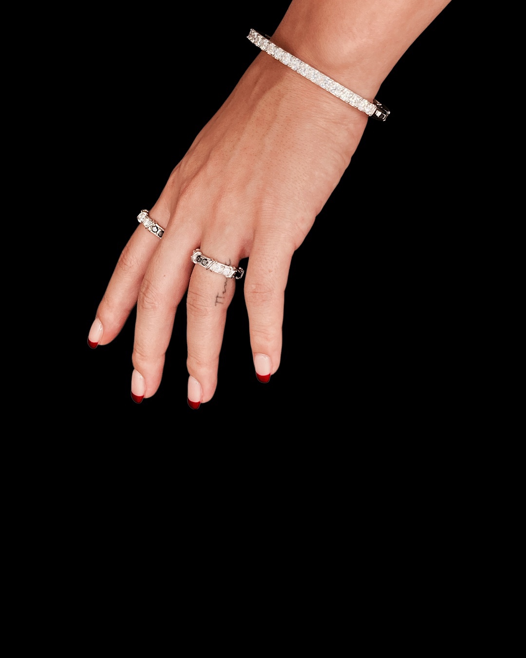 [Moissanite Tennis Bracelet] 화이트 모이사나이트 테니스 팔찌 S925 데시레아 이미지 8