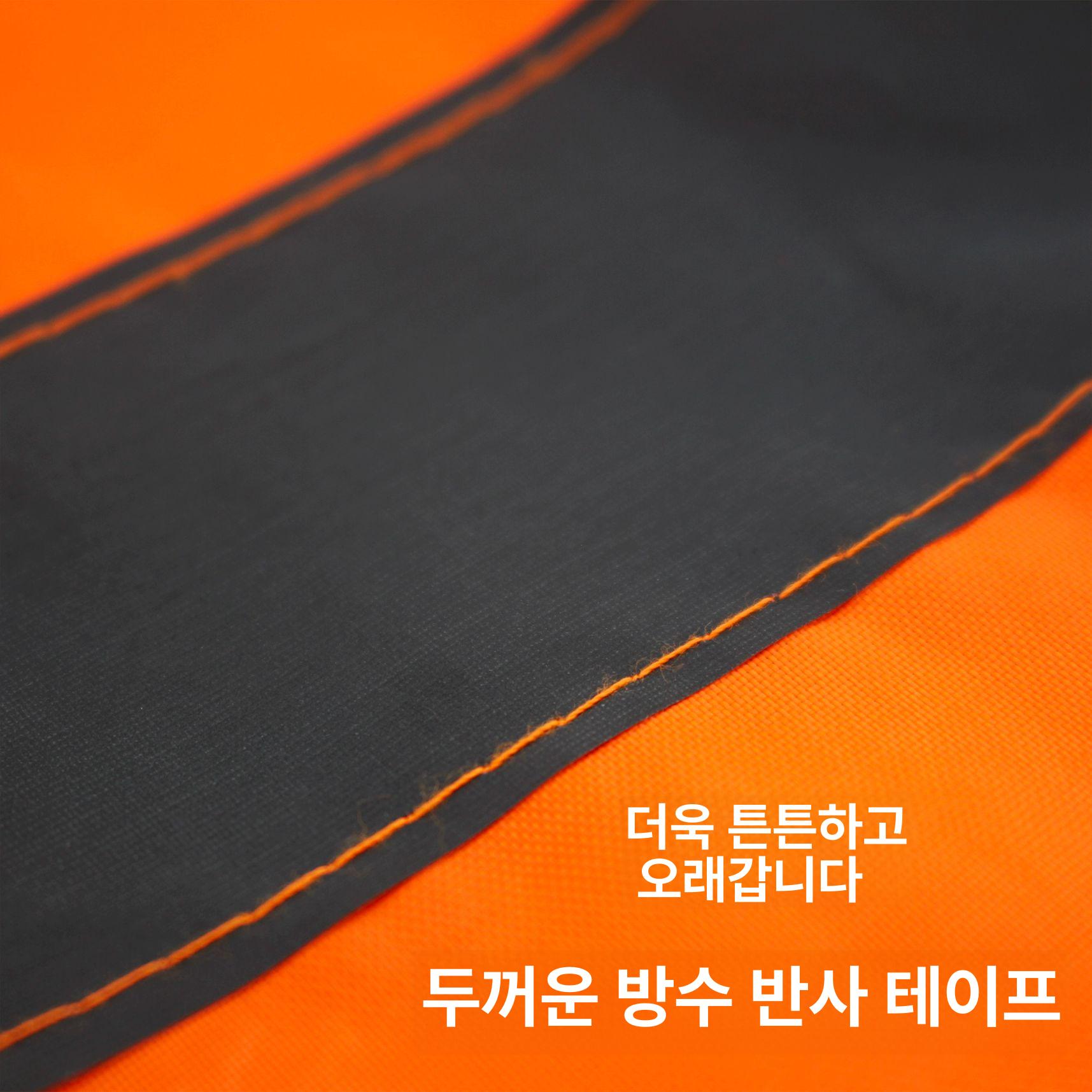 풍향기 윈드삭 바람자루 바람방향 반사 풍속계 바람주머니 풍향지시기 주황색 측량 방수 두꺼운 두꺼운 방수 스테인리스 스틸 풍향봉 B - 상세 이미지 4