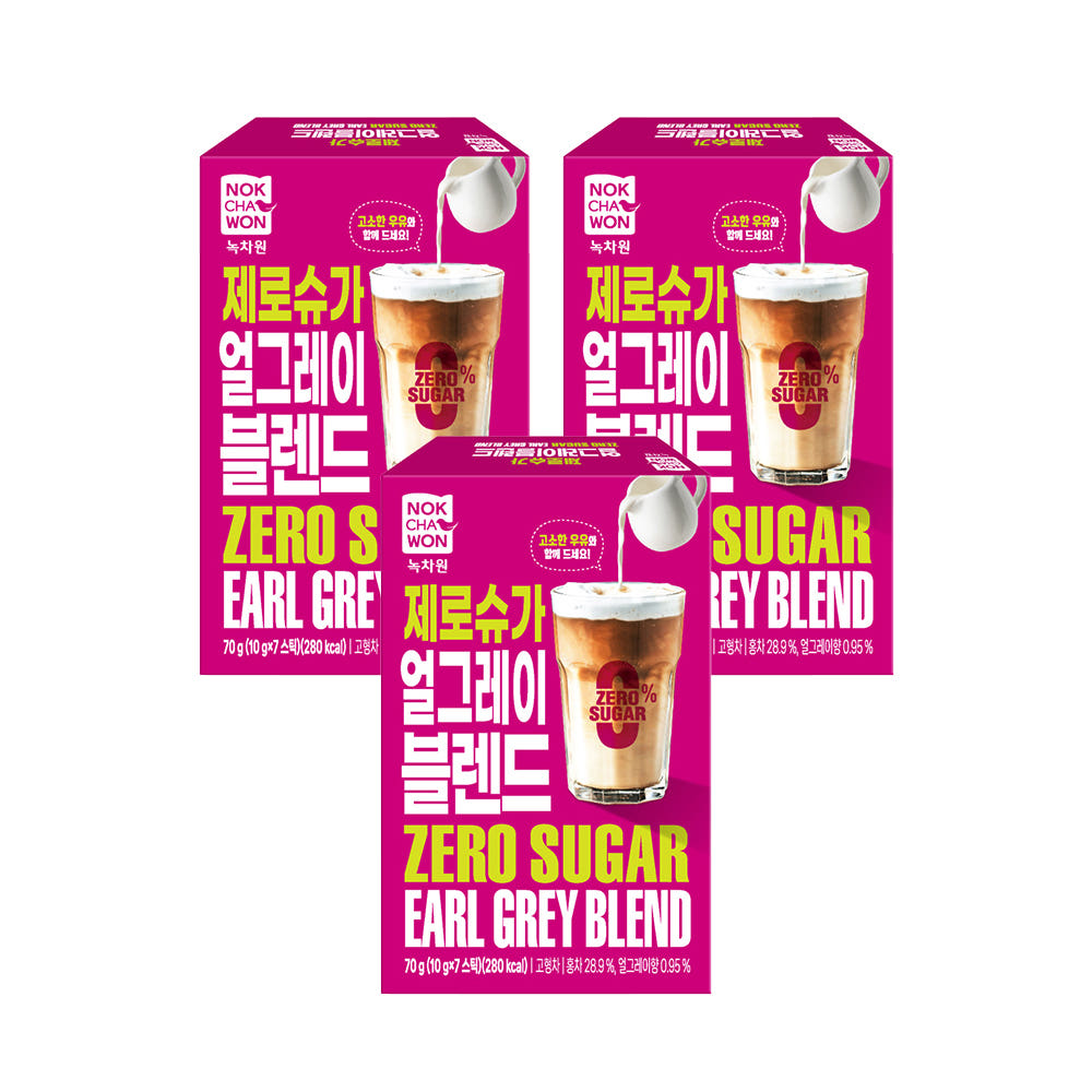 [녹차원] 제로슈가 말차 블렌드 (10g x 7개입) 3개 그린티라떼 슈퍼말차 말차맛집 - 상세 이미지 4