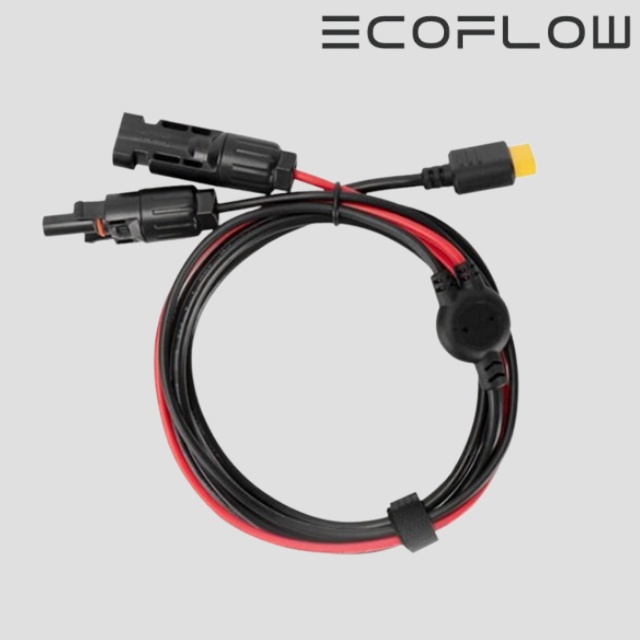 에코플로우 파워뱅크 충전용 태양광패널 연결케이블 5m