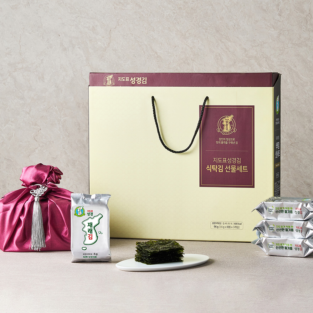 성경김 실속세트 온라인 식탁김 재래 식탁김 도시락김 조미김