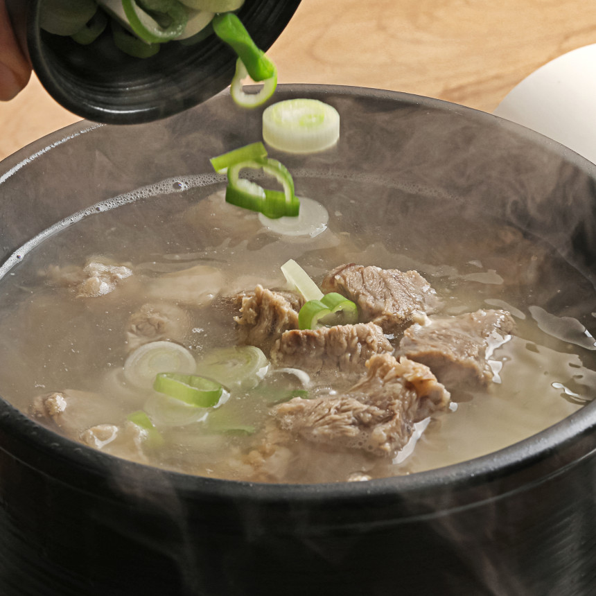 극소수 순살 소 갈비탕 1팩 뼈없는 보양식 맑은 사골 밀키트 간편조리 국밥 우사골 사진 3