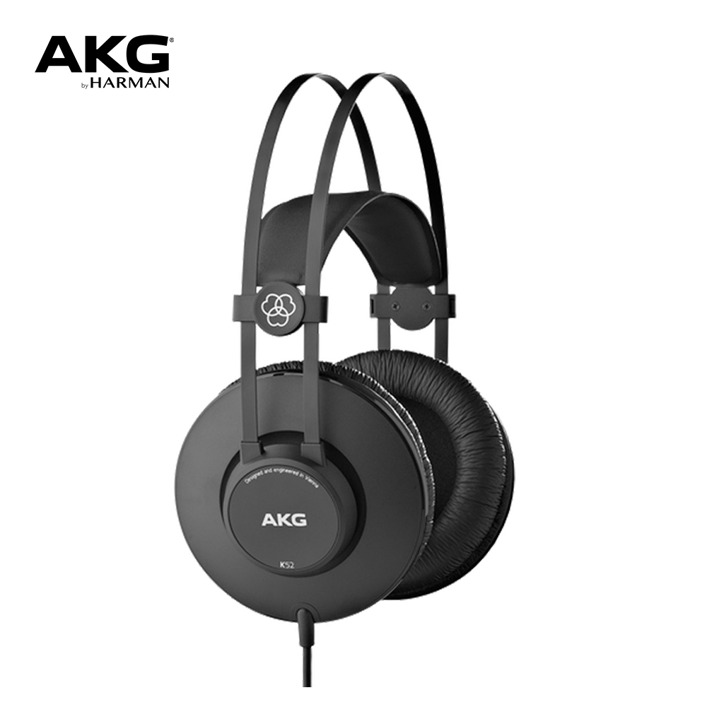 AKG K52 밀폐형 헤드폰 / 스튜디오용 하이파이 음악 감상, 게임, 영상 편집