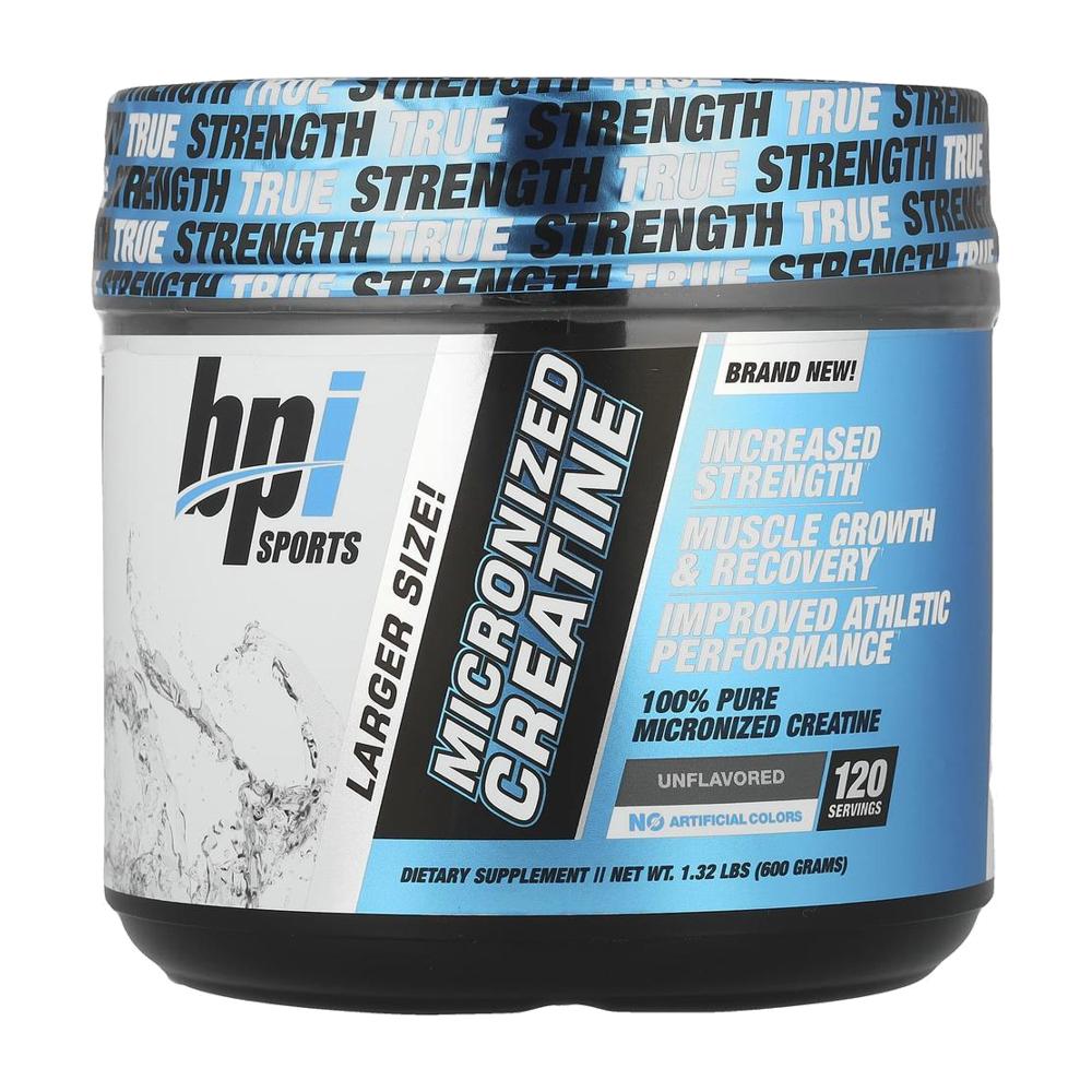 BPI Sports 크레아틴 모노하이드레이트 무향 파우더 Creatine 600g - 상품 이미지