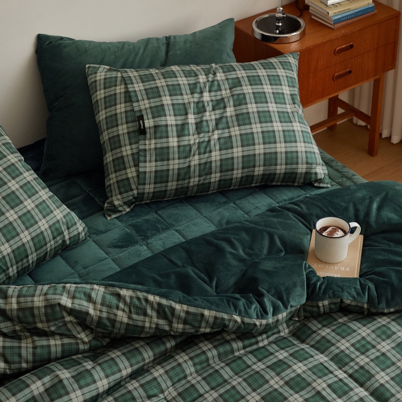 마틸라 노튼클래식 40수 순면 극세사 겨울 차렵 이불 베개세트 SS