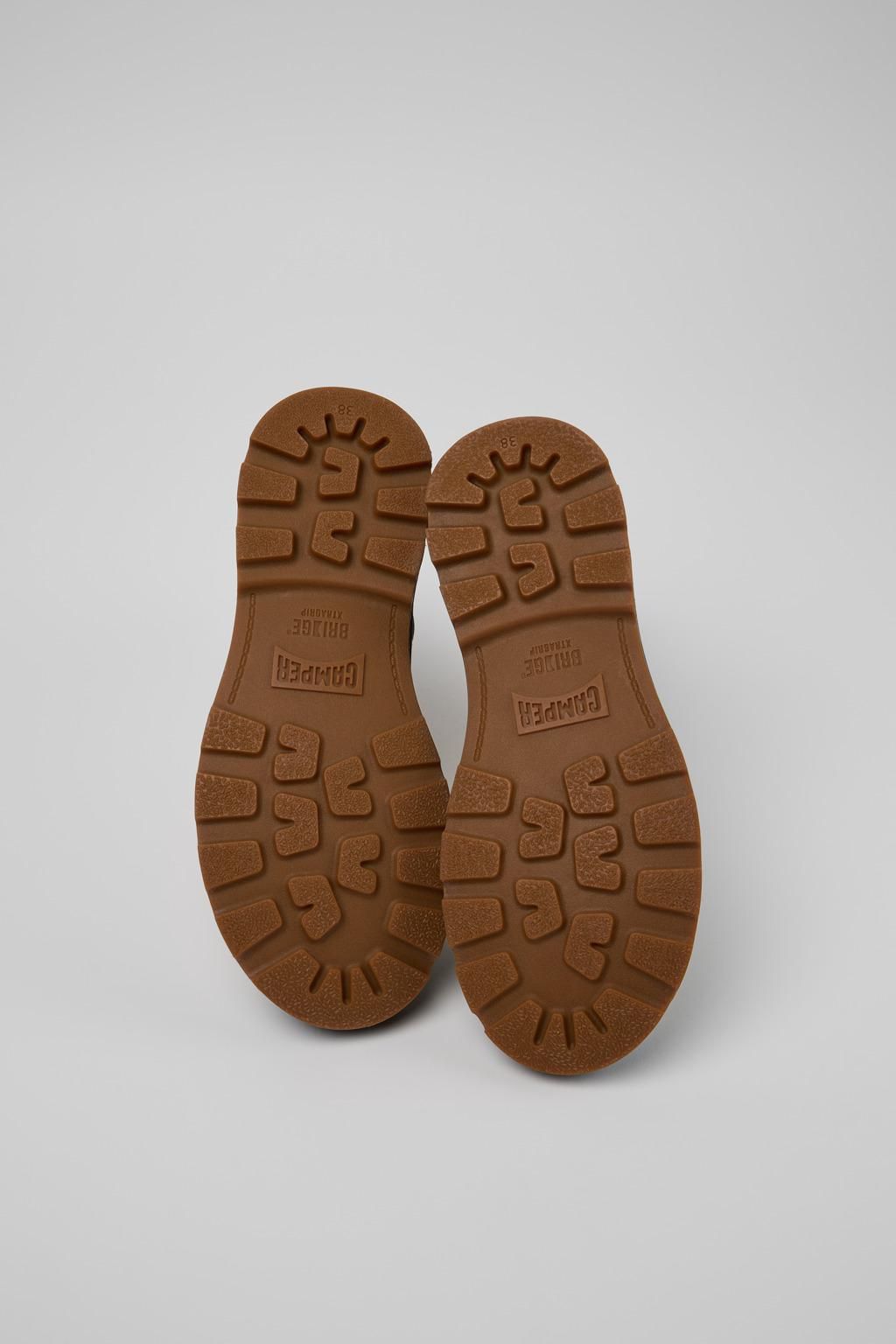 캠퍼 테크니컬 소가죽 미들부츠 Brutus K400816-004 BEIGE - 상세 이미지 5