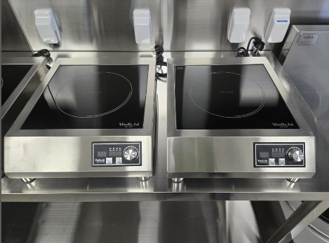 업소용인덕션 1구 웰치 이동식 3.5KW 고화력 이동형 영업용 식당 pc방 전기렌지 타이머