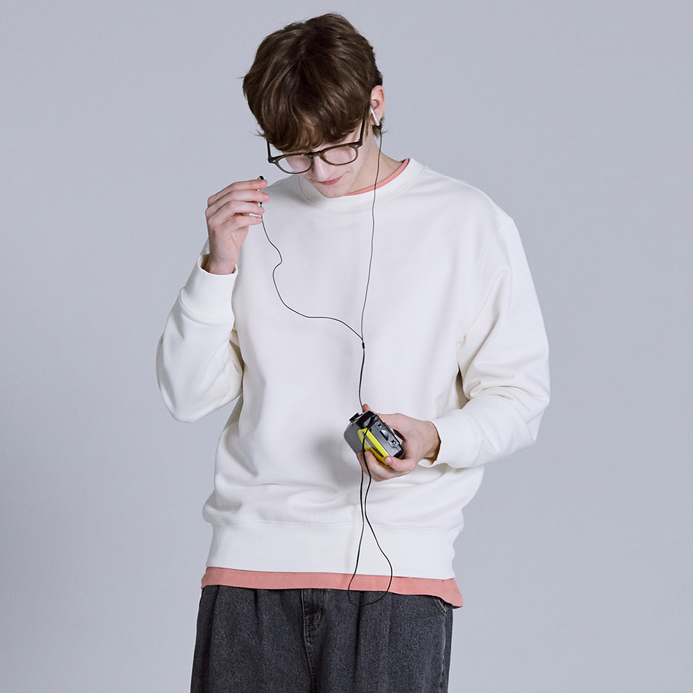 프렌치테리 맨투맨 티셔츠