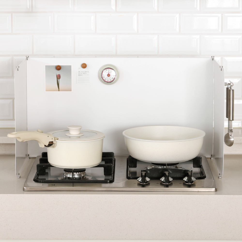 무디타 이지클린 세라믹 코팅 가스렌지 인덕션 가림막 / 기름튐방지 기름막이