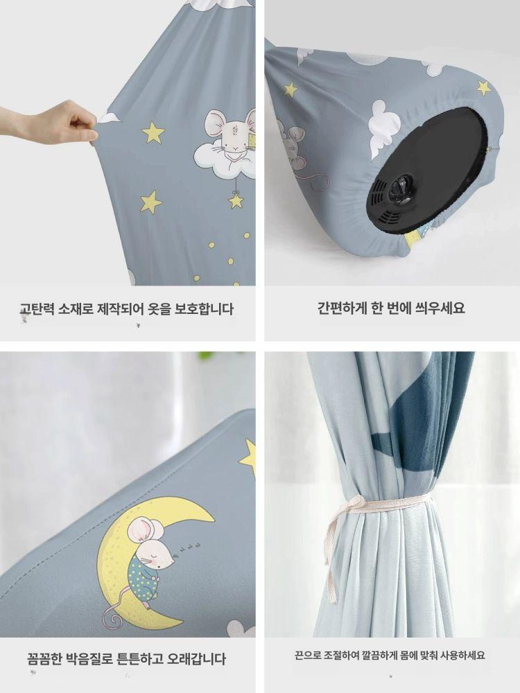 스탠드 스팀다리미 커버 핸드형 입식 다리미 덮개 무선 해바라기피다 - 상세 이미지 2