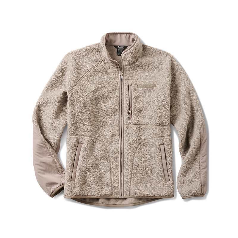 5.11 택티컬 HQ 테크 플리스 자켓(머슈룸) - HQ Tech Fleece Jacket (Mushroom) - 메인 이미지