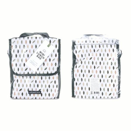 미니 런치백 쿨러백 녹색 소형 가방 보냉 도시락 캠핑 음식 저장 여행 일회용 식사