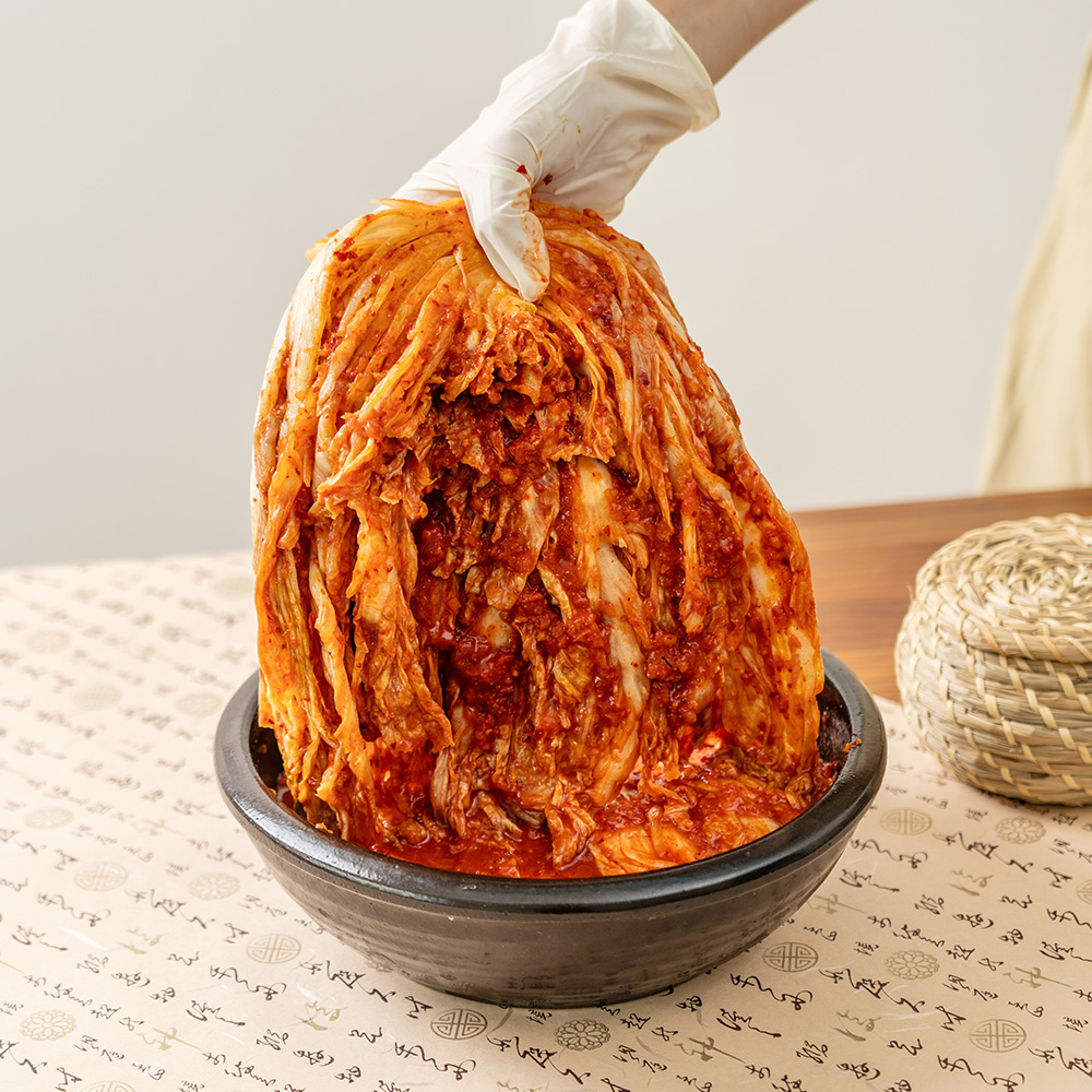 국내산 전라도 생 배추 포기 김치 10kg 당일생산 신선 갓담은 김치