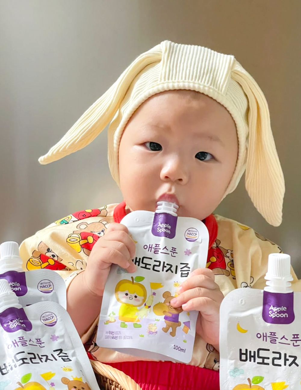 애플스푼 순한 배도라지 부드럽게 달인 우리아이 첫즙 (20팩) - 상세 이미지 3