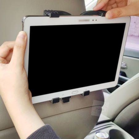 보급창고4호점 차량용 헤드레스트 스마트폰 패드 거치대 차량용태블릿거치대