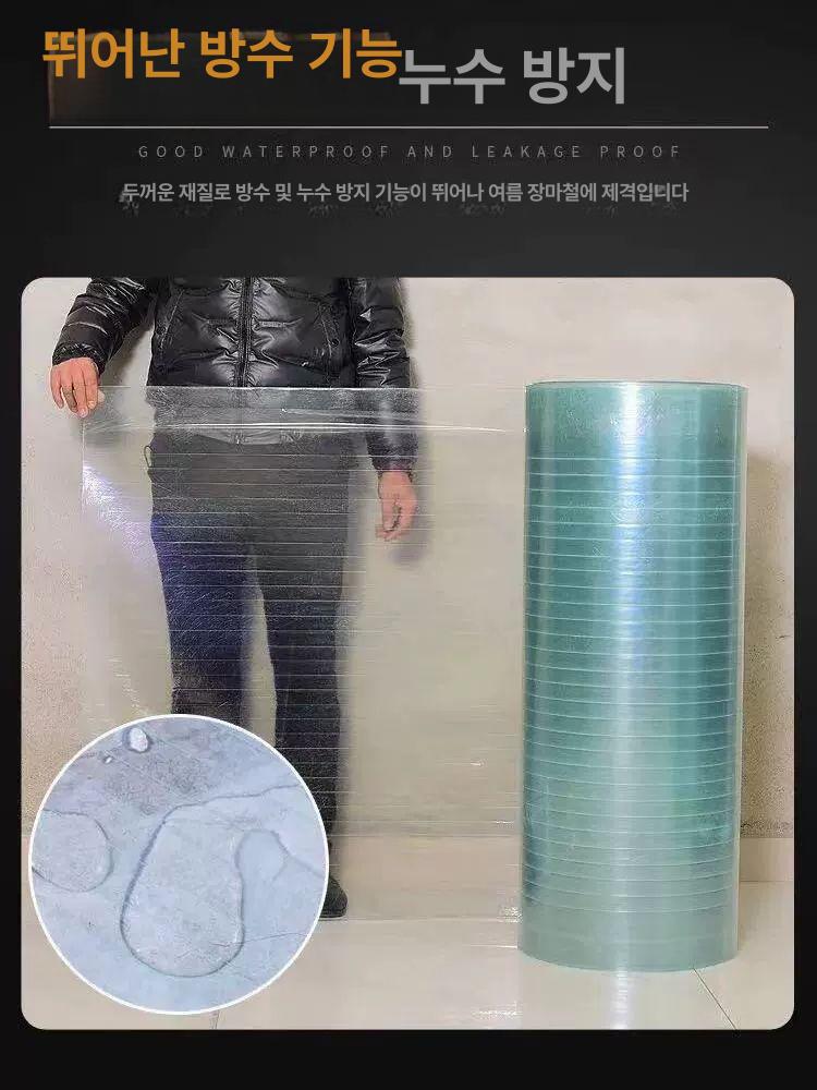 폴리카보네이트 지붕재 넥산 렉산롤 판넬 골판 덮개 비가림 테라스 캐노피 비막이 썬라이트 0.6mm 두께 0.5m 너비 - 상세 이미지 3