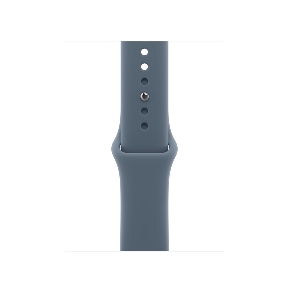 애플 정품 애플워치 스트랩 42mm 스포츠 밴드, M/L, 앵커 블루 - 상품 이미지