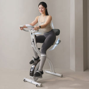 멜킨 폴민 실내 자전거 가정용 접이식 바이크 유산소 운동 기구 헬스 사이... 솔직 후기 | 실사용자 리뷰 분석 - 상품 이미지 1