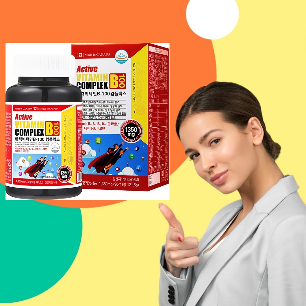 비타민B 활력비타민B 100 컴플렉스 90정 3개