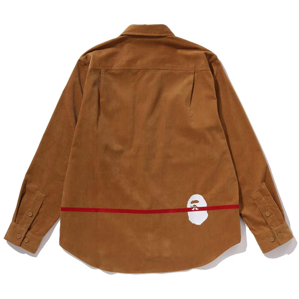 베이프 셔츠 CORDUARY WORKET SHIRT 7L70-131-310 - 상세 이미지 2