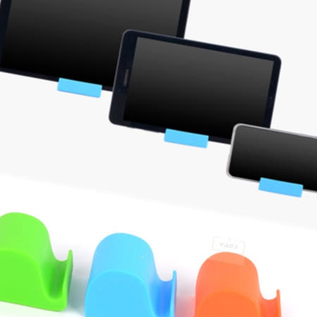 보급창고4호점 휴대폰 폰홀더 거치대 탁상용핸드폰거치대 핸드폰받침대