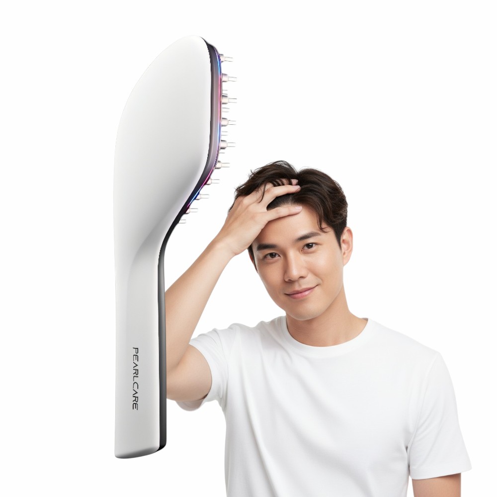 펄케어 헤어프로 두피 탈모 케어 마사지기 헤어 앰플 탈모 용액 도포기 1EA