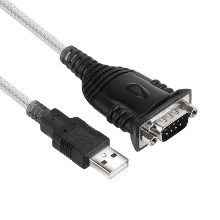 강원전자 NETmate KW725 USB2.0 to RS232 시리얼 컨버터(FTDI/0.45m)