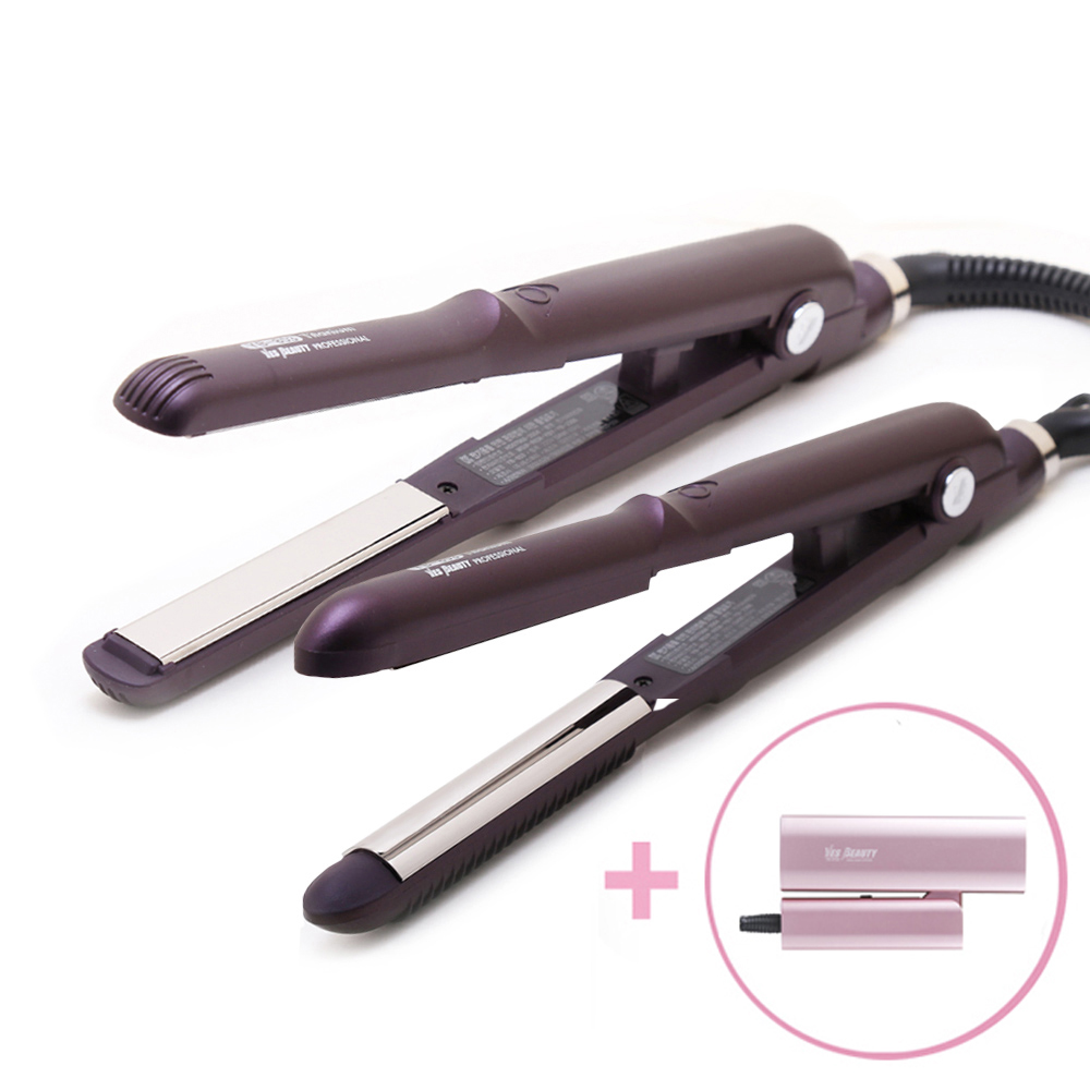 예스뷰티 티타늄 미용실 고데기 YB-853 (R,S) (앞머리/짧은머리/뿌리볼륨/남자)