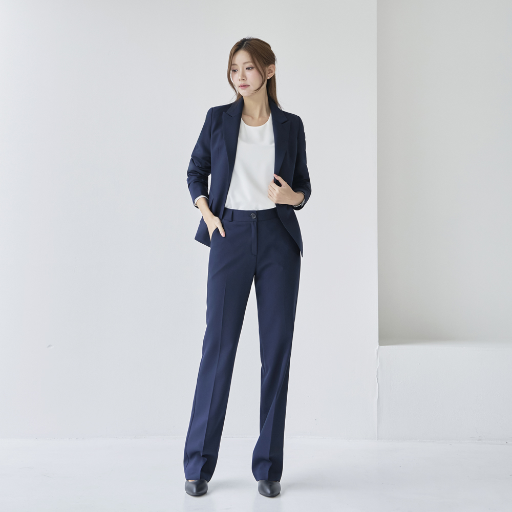 빅사이즈 여성정장바지 슬랙스추천 면접복장 심플정장바지