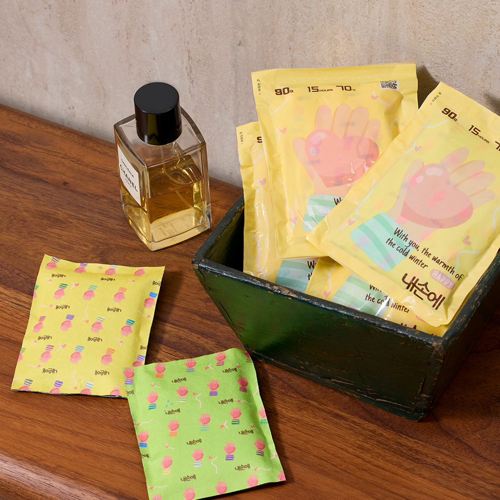 내손에 국내생산 군용 캠핑용 대용량 손난로 핫팩 세트(택1) 90g, 40개