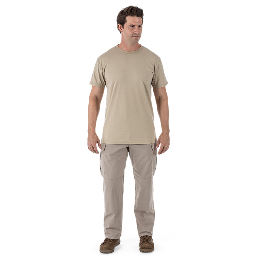 5.11 택티컬 유틸리티 라운드 반팔 3개 1set (ACU 탄) UTILI-T CREW 3 PACK (ACU TAN) 이미지 7