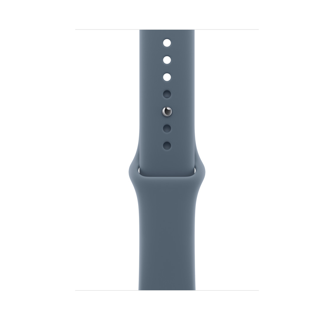 애플 정품 애플워치 스트랩 46mm 스포츠 밴드, M/L, 앵커 블루 - 상품 이미지