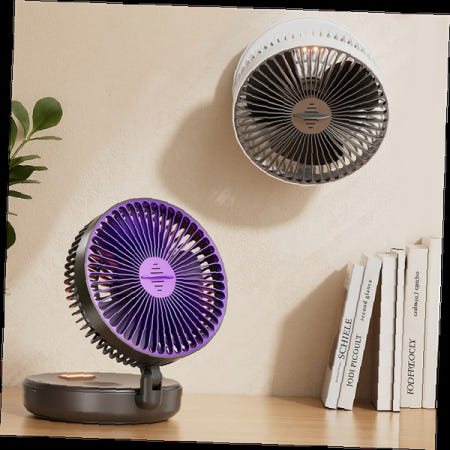 moadam 무소음 접이식 선풍기 모터 탁상 스탠드 송풍기 조용한