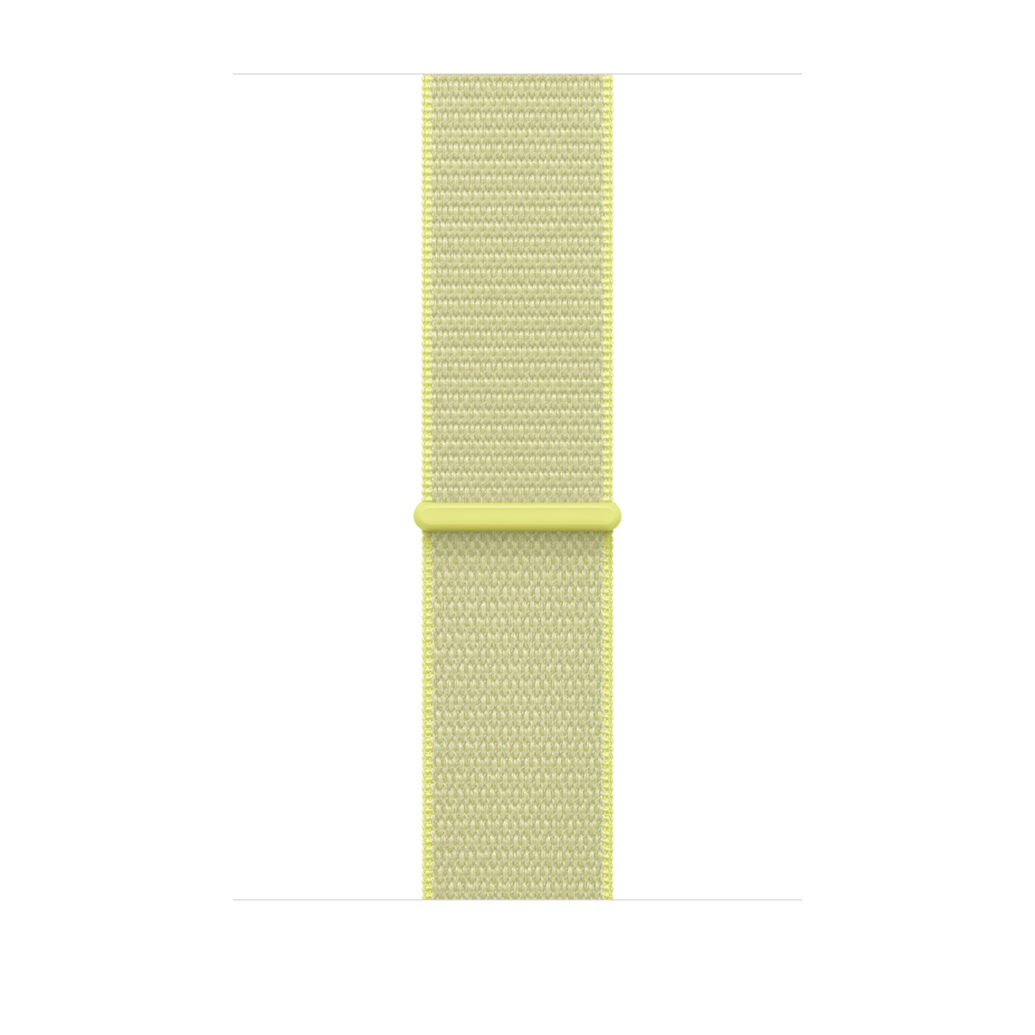 애플 정품 애플워치 스포츠 루프 46mm 네온 옐로 - 상품 이미지