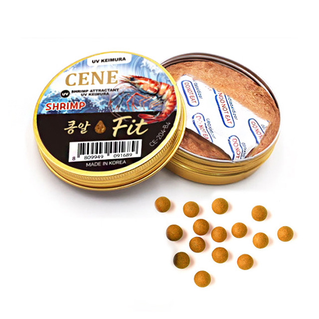 더 세네 집어제 콩알핏 UV 케이무라 민물 바다 겸용 콩알 떡밥 뭉침 미끼 새우 멸치 꽂게 - 상품 이미지